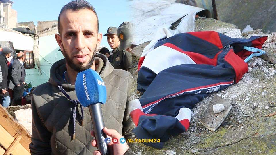 اليوم24" داخل المنزل المنهار في البيضاء.. وابن الضحية يروي الواقعة-فيديو"