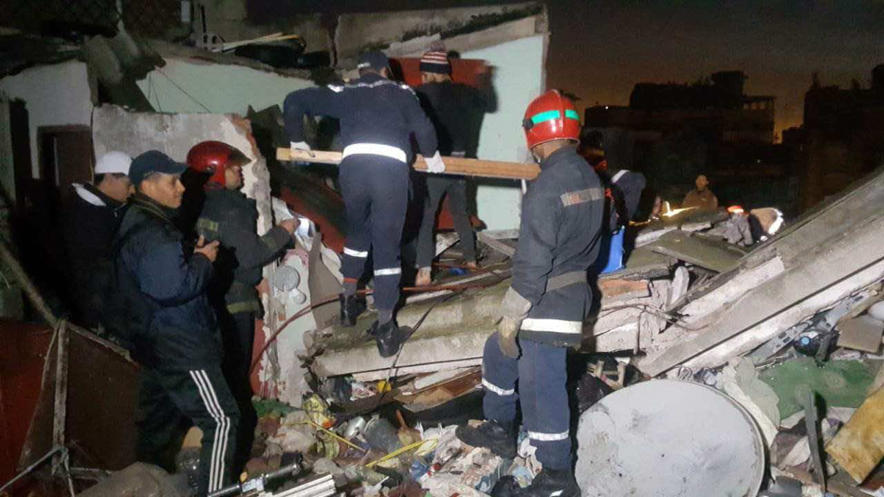 كارثة جديدة بالدار البيضاء.. انهيار منزل بدرب الشرفاء يخلف ضحايا