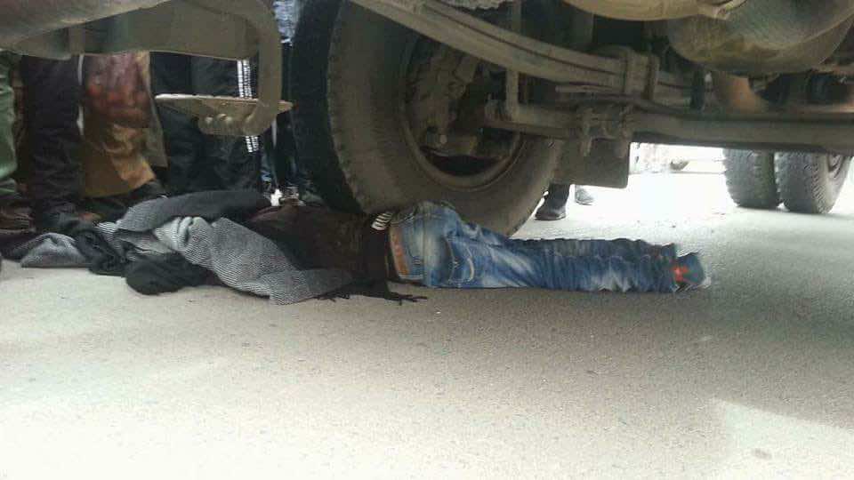 عاجل..احتجاجات بتندرارة بعد دهس طفل والدرك يستعمل القوة
