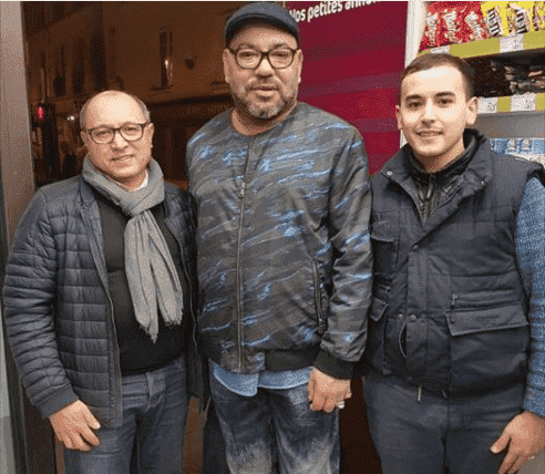 جمعويان يلتقيان الملك في فرنسا