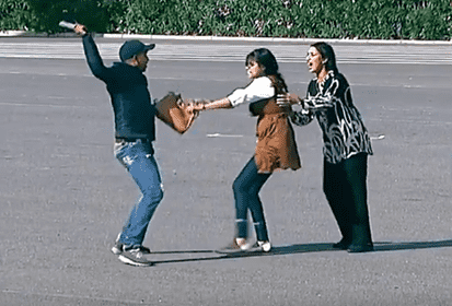 البسيج" يكشف 4 خطوات يجب القيام بها في حالة السرقة في الشارع -فيديو"
