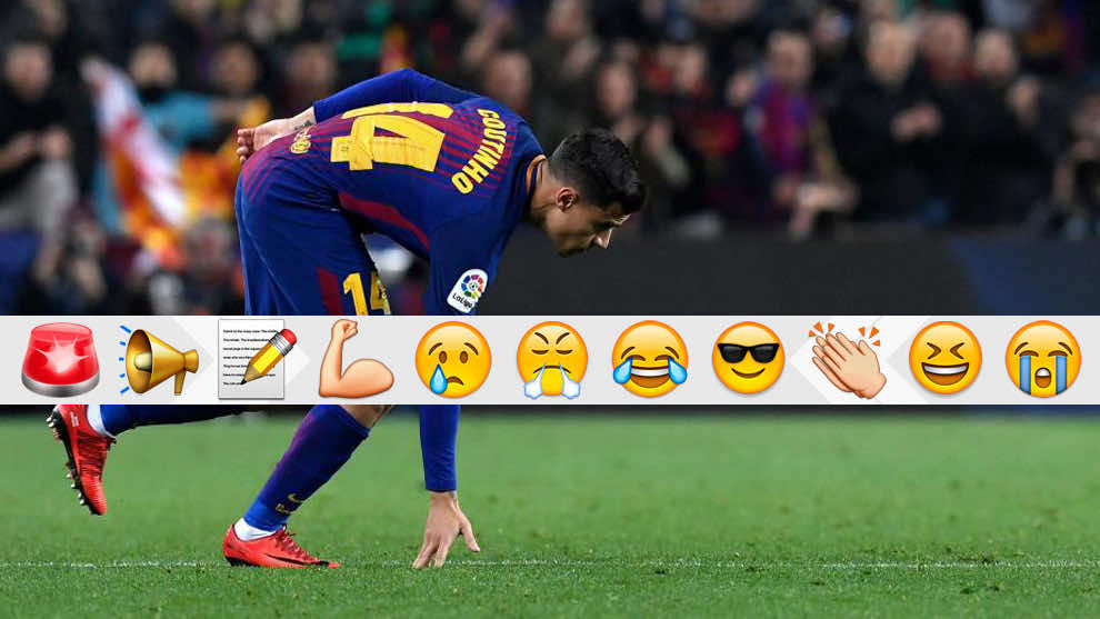 برشلونة يتأهل إلى نصف نهائي كأس الملك في أول ظهور لكوتينيو
