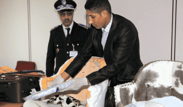 توقيف برازيلي بمطار محمد الخامس بشبهة الاتجار الدولي في الكوكايين