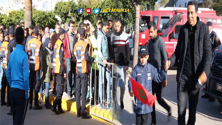 أجواء استثنائية في رحلة دعم "الأسود" في "الشان" - فيديو