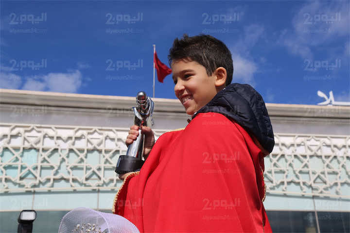 التعامل "غير اللائق" لوالدة حمزة لبيض في كواليس حفل في "موروكومول"