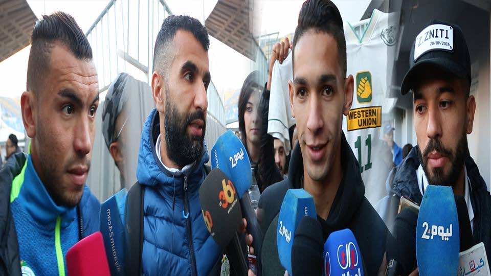 لاعبو الرجاء يتحدثون عن الفوز بالديربي-فيديو-