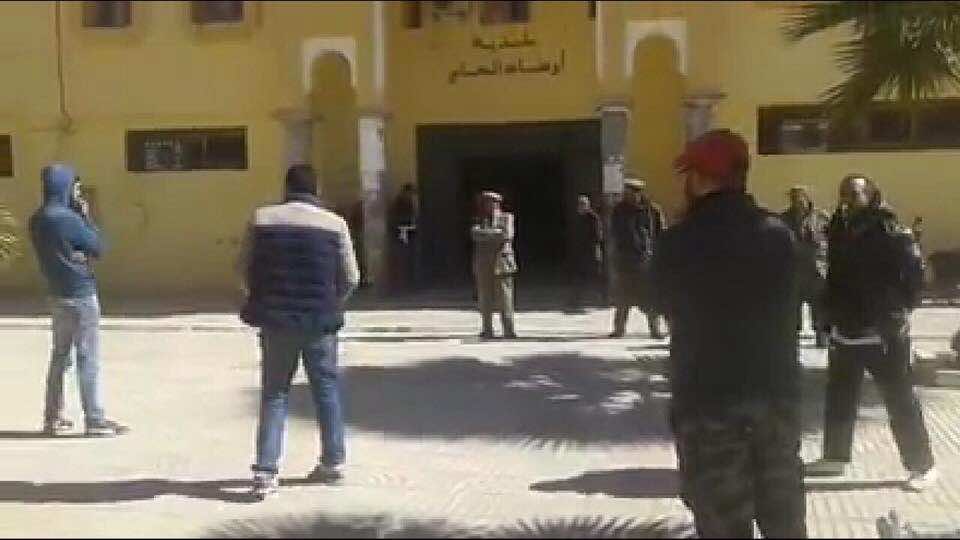 الدرك والقوات المساعدة لتأمين انعقاد أشغال دورة مجلس أوطاط الحاج