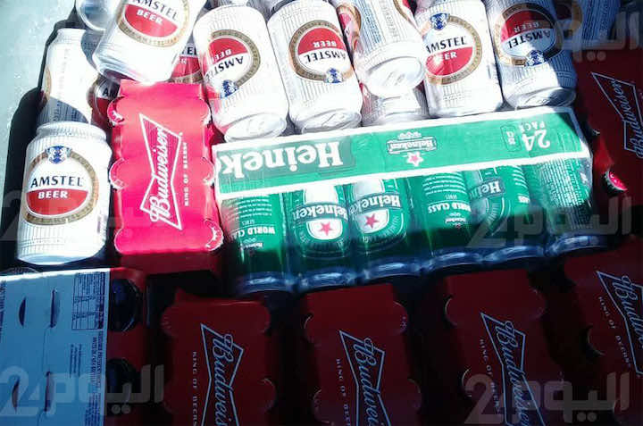 جمارك بني أنصار تحبط تهريب خمور من مليلية