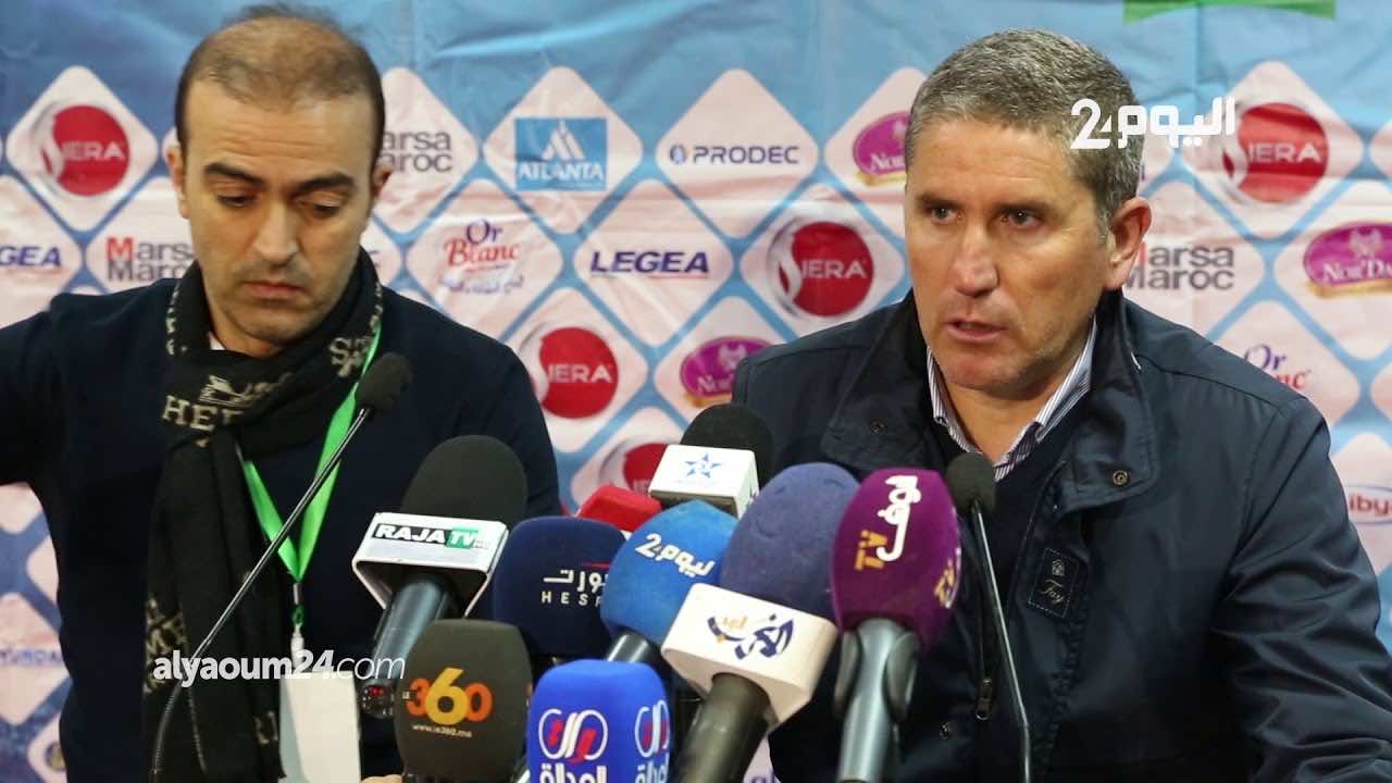 رغم التأهل لثمن نهائي كأس العرش..غاريدو يبرر تواضع الرجاء أمام خنيفرة