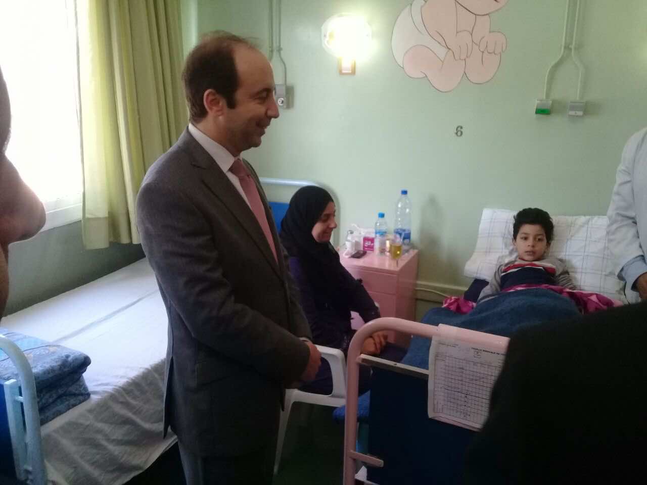 الدكالي زار ضحايا قطار طنجة فوجد مستشفى جريحا
