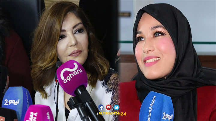 زهراء الساهر إلى جانب سميرة سعيد في طنجة