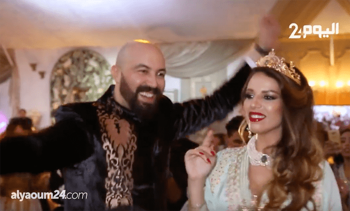 وشمة وزوجته يخلقان أجواء حماسية في "عقيقة" ابنهما - فيديو