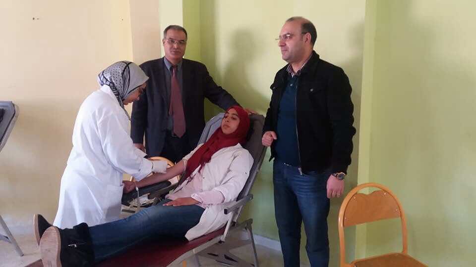 ثانوية محمد الخامس بمكناس تنظم حملة تبرع بالدم