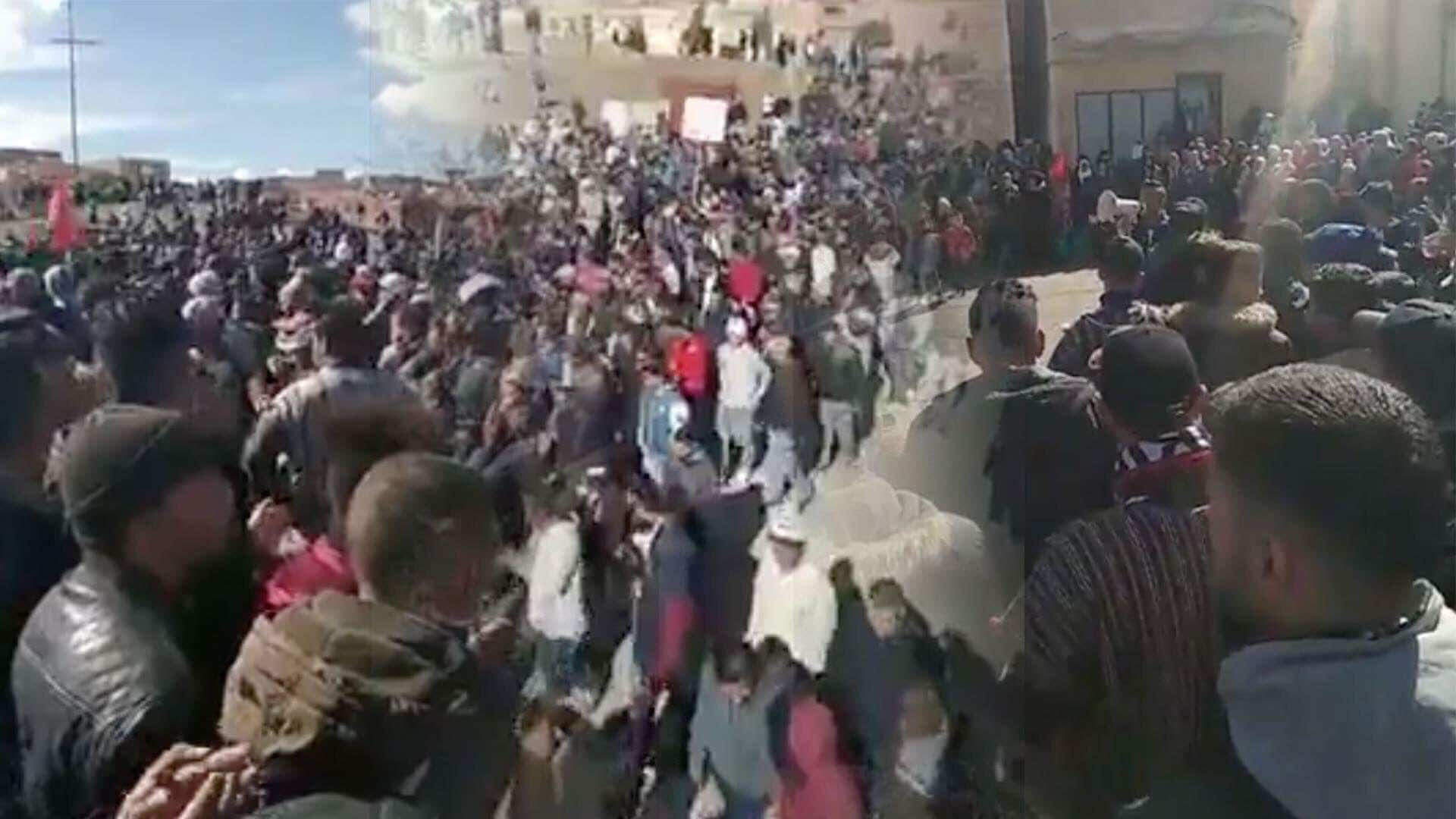 الاحتجاجات تعود بقوة إلى جرادة وحديث عن معتقل ثالث- فيديو