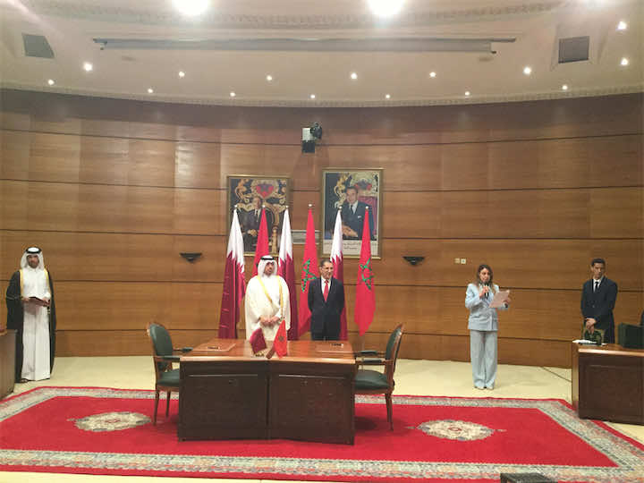 خط بحري مباشر بين المغرب وقطر..وتبادل المعلومات حول الإرهاب وغسيل الأموال