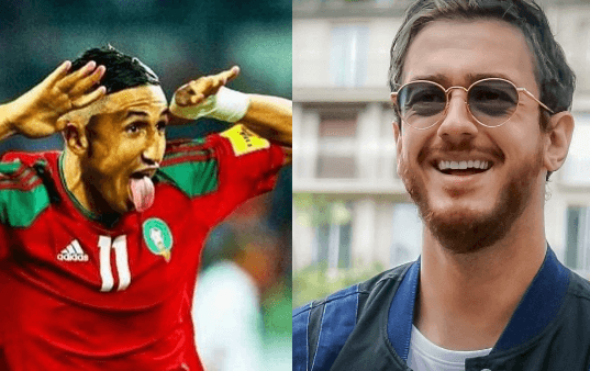 فيصل فجر يتفاعل من داخل سيارته مع سعد لمجرد - فيديو