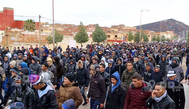 "هيومن رايتس": السلطات استعملت القوة في جرادة والتعاطي الأمني معها نسخة ثانية من حراك الريف