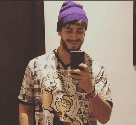 سعد لمجرد لأول مرة مع كلبه - صورة