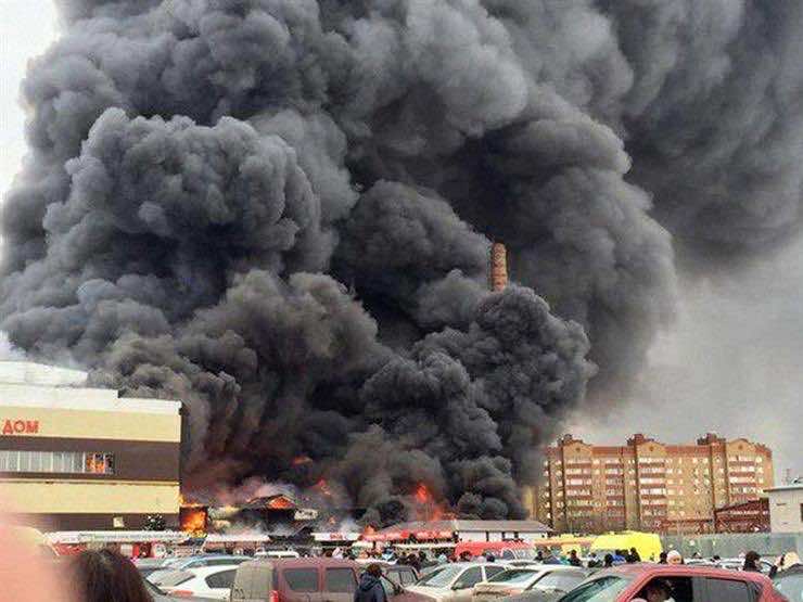 ضحايا المركز الترفيهي في روسيا يرتفع إلى 64 قتيلا.. واعتقال 4 أشخاص