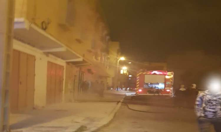 انفجار قنينة غاز يتسبب في احتراق منزل وجرح سيدة بتزنيت