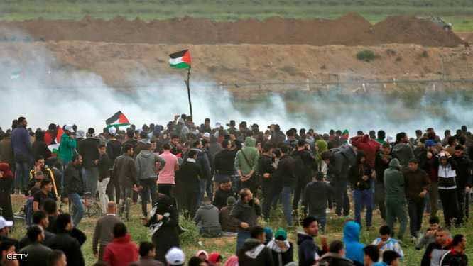 إصابة 33 فلسطينيًا برصاص الجيش الإسرائيلي شرقي غزة