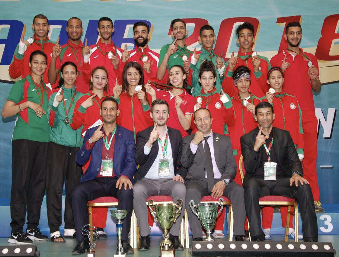 المغرب يتوج باللقب الإفريقي لرياضة التايكوندو 