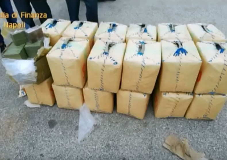 حجز "حشيش" مغربي بقيمة 88 مليارا بإيطاليا -فيديو