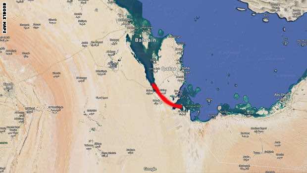 الجيش المصري يشرف على حفر قناة "سلوى" التي ستحول قطر إلى جزيرة