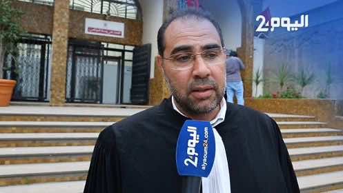 دفاع بوعشرين يجبر محامي إحدى المشتكيات على الاعتذار له - فيديو