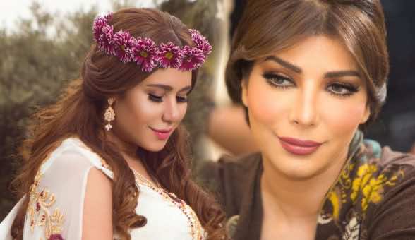 هدى سعد تفتخر بشاهدة أصالة - صورة