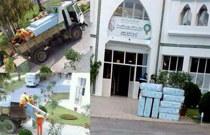 فضيحة.. إخلاء مركز للتكوين بتطوان من الأثاث بعد زيارة لجنة الفيفا!