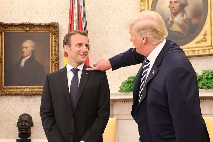 ترامب: لولانا لكان الفرنسيون الآن يتكلمون الألمانية