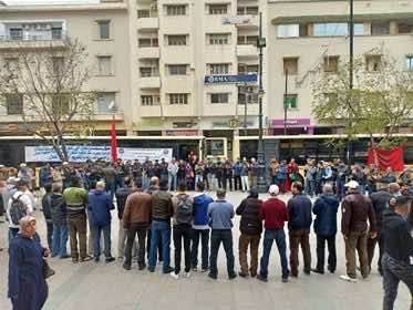 مستخدمو النقل بوجدة يطالبون برحيل حجيرة - فيديو