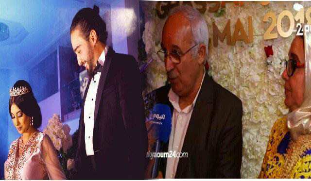 والدا غسان يواجهان له ولزوجته نصائح ذهبية بعد عقد قرانهما-فيديو