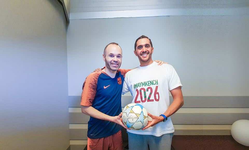 نجم برشلونة ومنتخب إسبانيا ينخرط في حملة دعم ملف "موروكو 2026-فيديو-