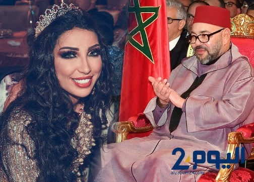بالدموع.. دنيا بطمة تتلقى برقية من الملك محمد السادس وهذا ما جاء فيها
