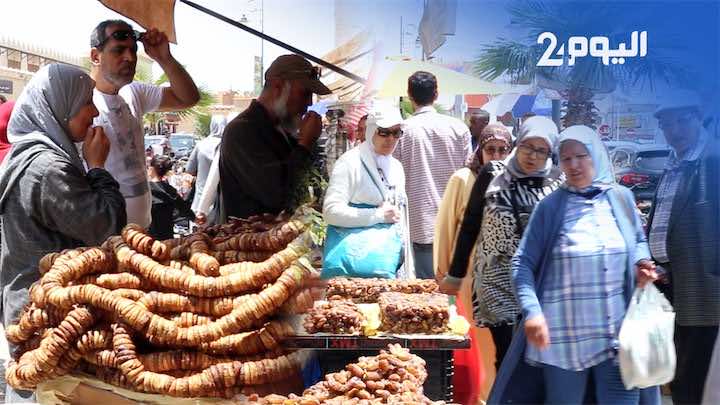 وجدة.. إقبال كبير على الأسواق قبيل شهر رمضان الكريم ـ فيديو