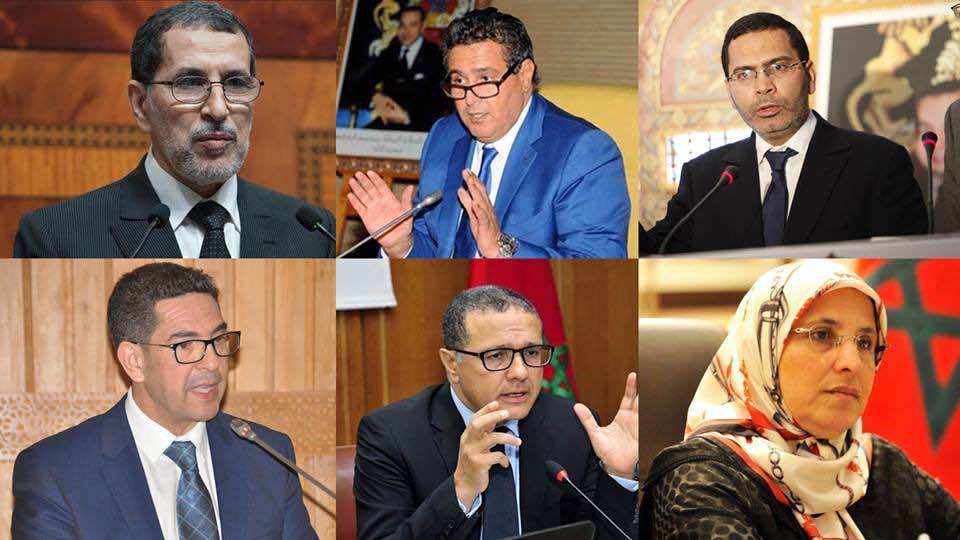وزراء حكومة العثماني على مرمى انتقادات المغاربة...الخلفي ليس الوحيد