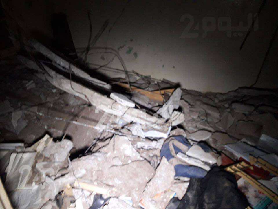 كارثة جديدة.. طالبة جامعية ضحية أخرى لانهيار سقف منزل بالبيضاء- صور