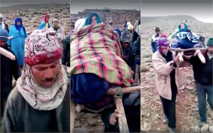 مواطنون يقطعون مسافة 18 كلم على الأقدام لإنقاذ امرأة حامل في ضواحي بولمان