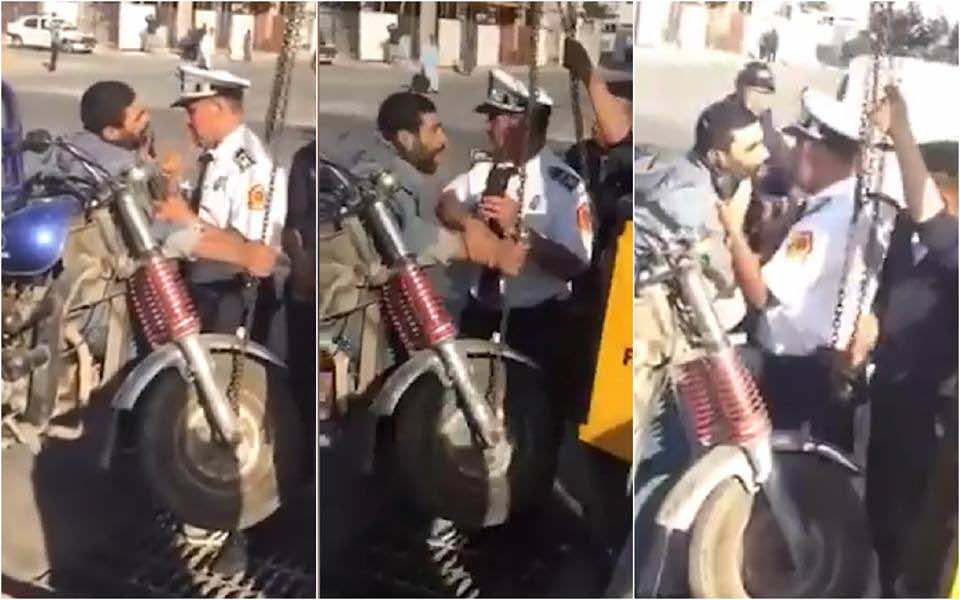 عاجل.. الأمن يوقف ضابطا صفع مواطنا وانهال عليه بالسب - فيديو