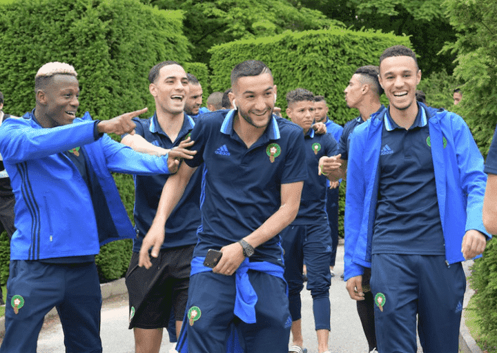  لاعبو المنتخب في "نزهة" قبل مباراة أوكرانيا - صور