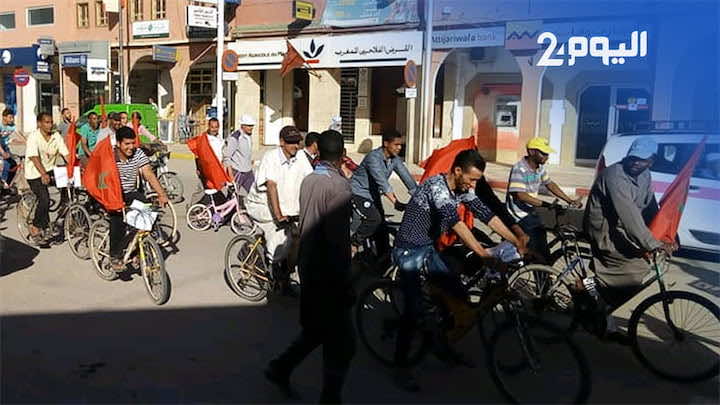 "مقاطعون" يردون على إهانة "رئيس جماعة" بمسيرة "البيكالات" - فيديو ـ