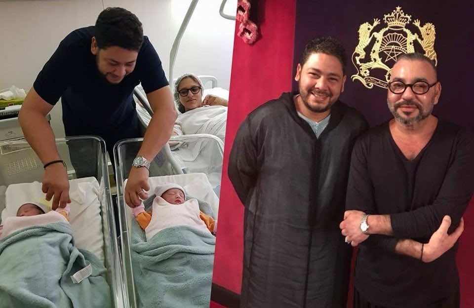 بعد فرحته بالإفطار مع الملك.. والاس يتلقى فرحة العمر ويرزق بتوأم - صورة