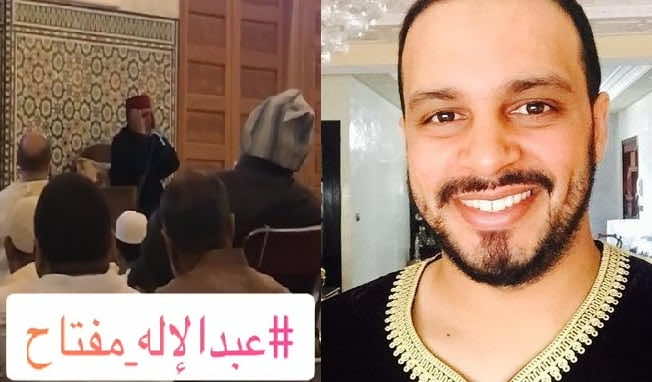 "الحبيب" يقدِّم والده المقرئ للمغاربة ويطلب منهم الدعاء له بالشفاء