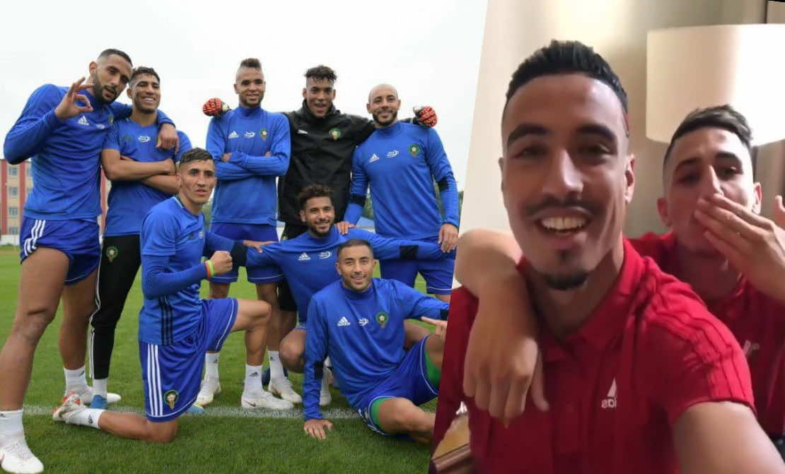 ساعات قبل المباراة.. درار وفجر يوجهان رسالة للمغاربة - فيديو