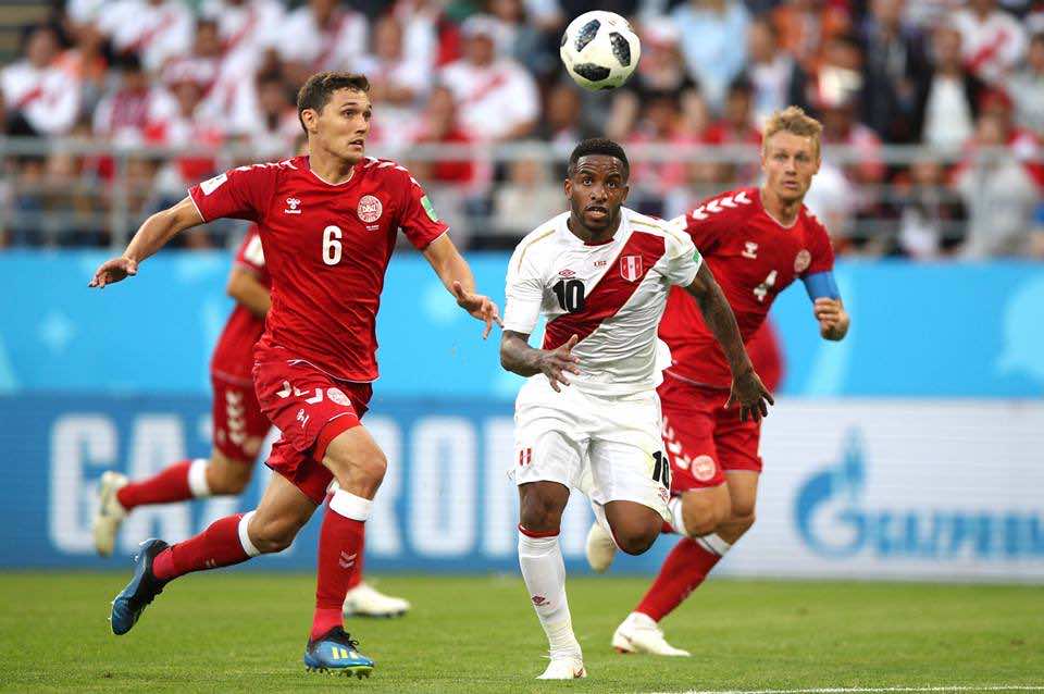 مونديال روسيا 2018..الدانمارك تٌسقط البيرو بـ"موردافيا أرينا"