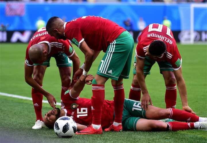 هيفتي يكشف الحالة الصحية لأمرابط بعد مباراة إيران - فيديو
