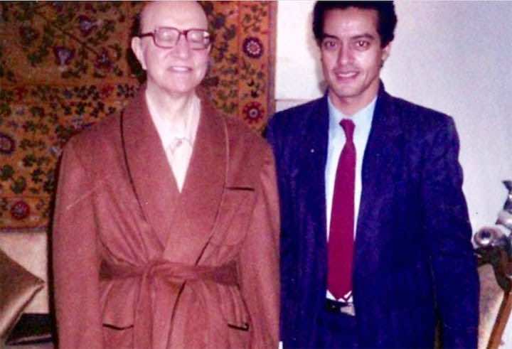 البشير عبدو يتذكر لحظة استضافته من طرف محمد عبد الوهاب-صورة