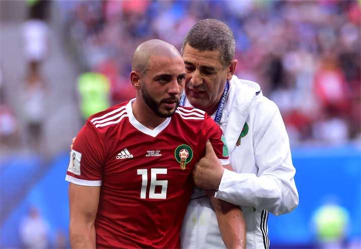 إصابة أمرابط تخيف رونار.. النصر السعودي مصر على إشراكه وهيفتي ينتظر التقرير الطبي
